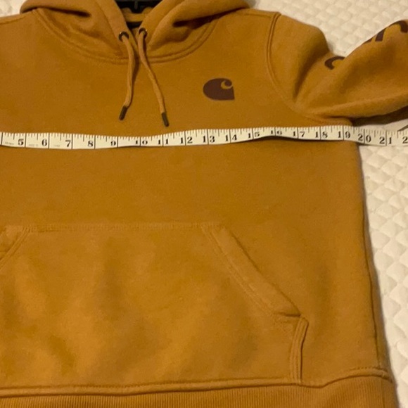 Carhartt Women’s  Brown Hoodie with Logo - Picture 4 of 6
